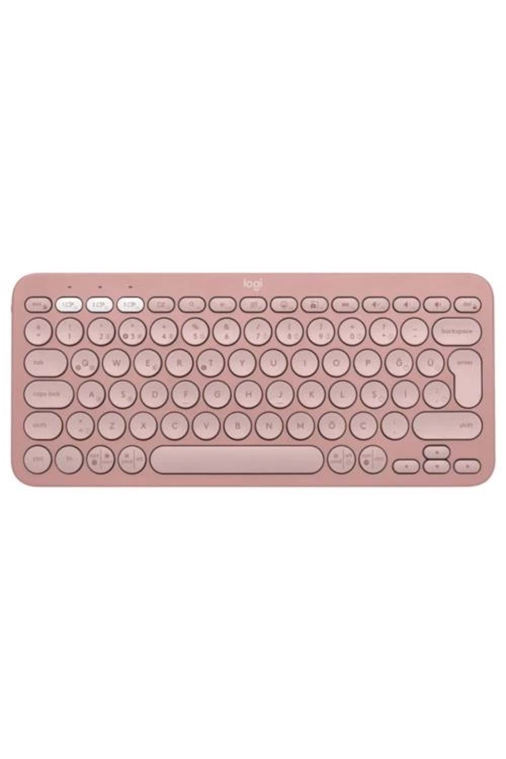 Klavye Logıtech K380S Pebble 2 Bluetooth Pembe 920-011861 Tr Layout