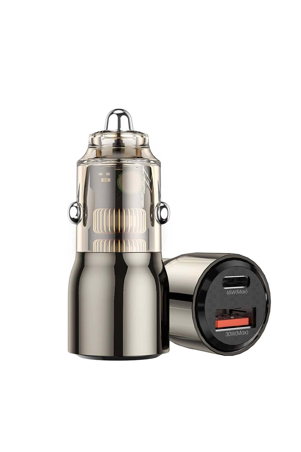 WIWU GEEK 95W PD+QC KIRSITE GEEK FAST CAR USB+TYPE-C