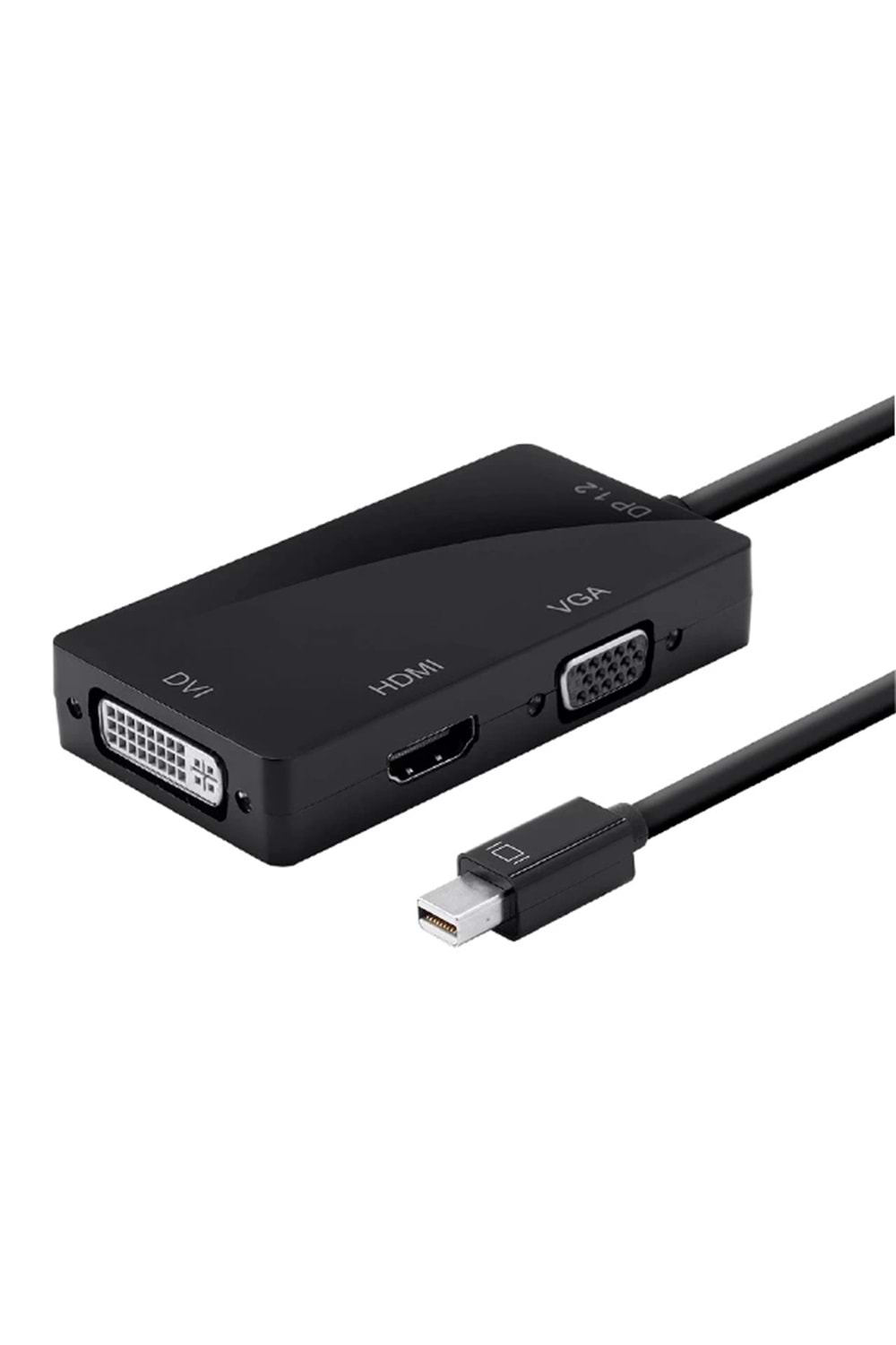 Adaptor Mını Dısplay Port To Hdmı Dvı Vga Adaptor Siyah