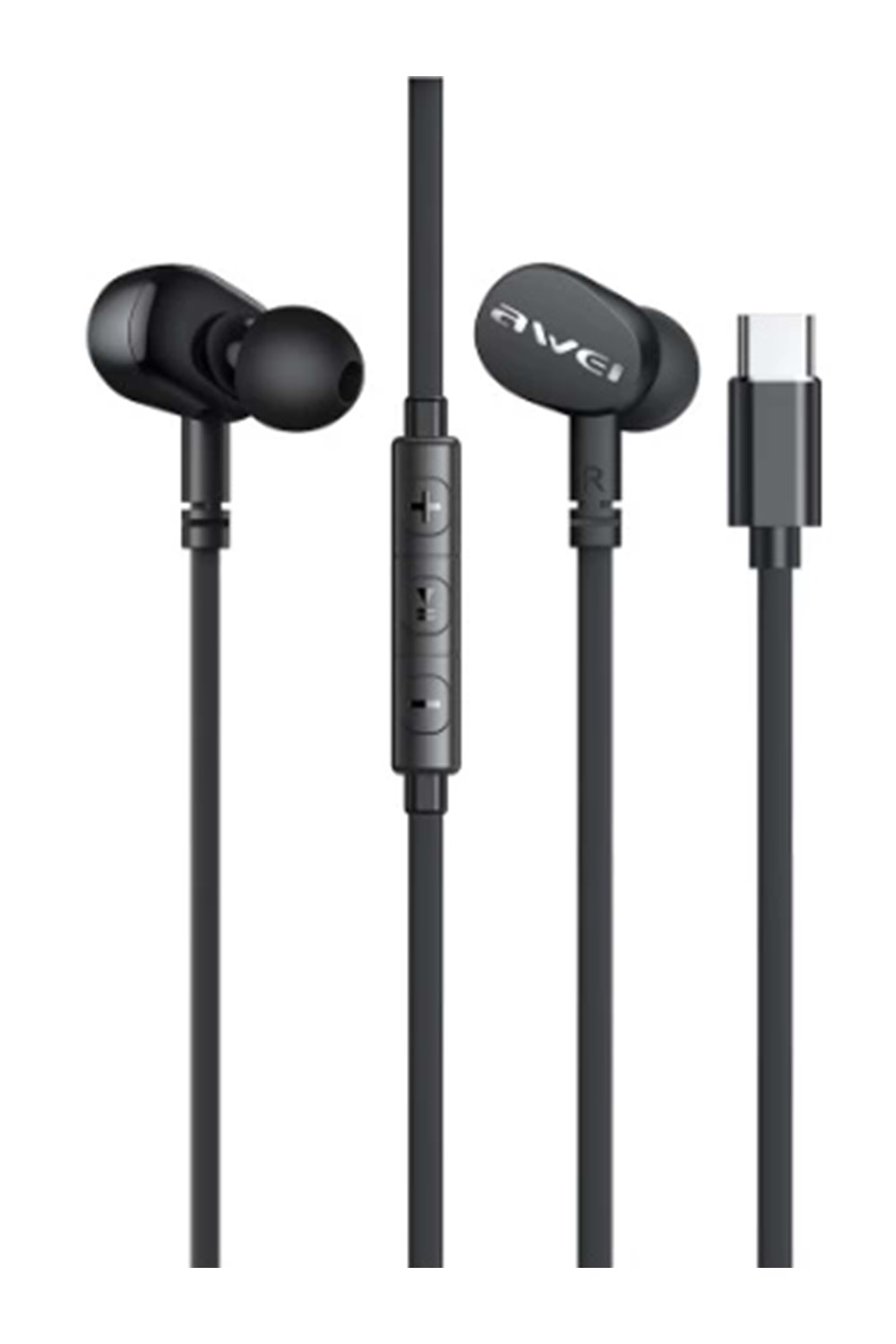 Kulaklık Awei TC-7 Type-C Siyah