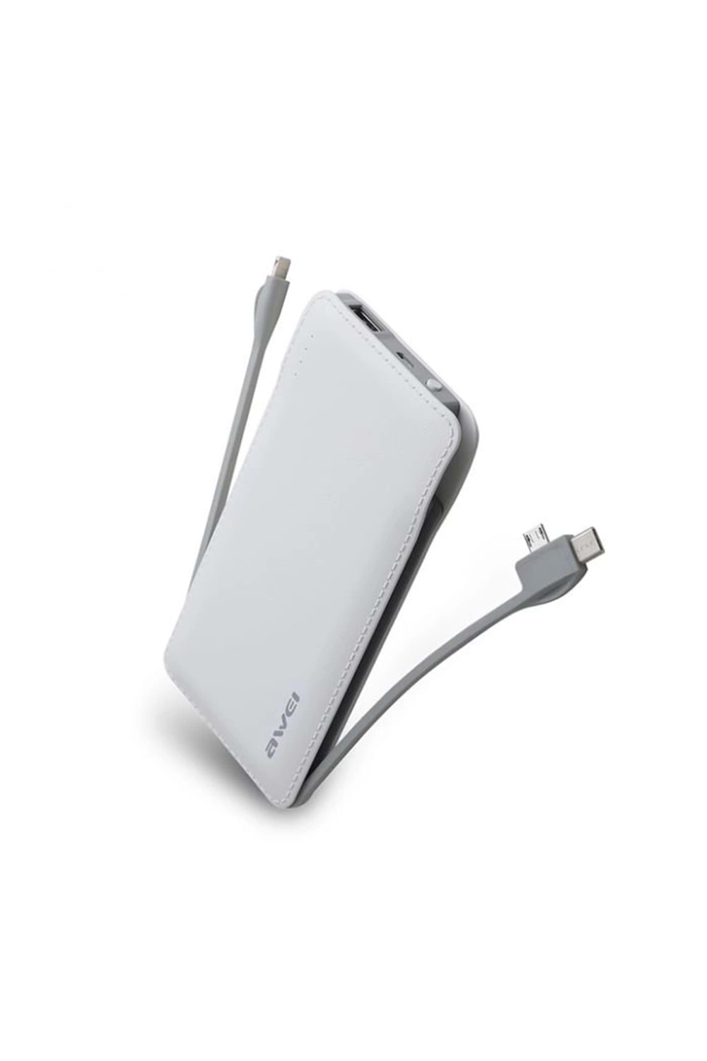 Powerbank P51K 10000Mah Beyaz Multıple Output