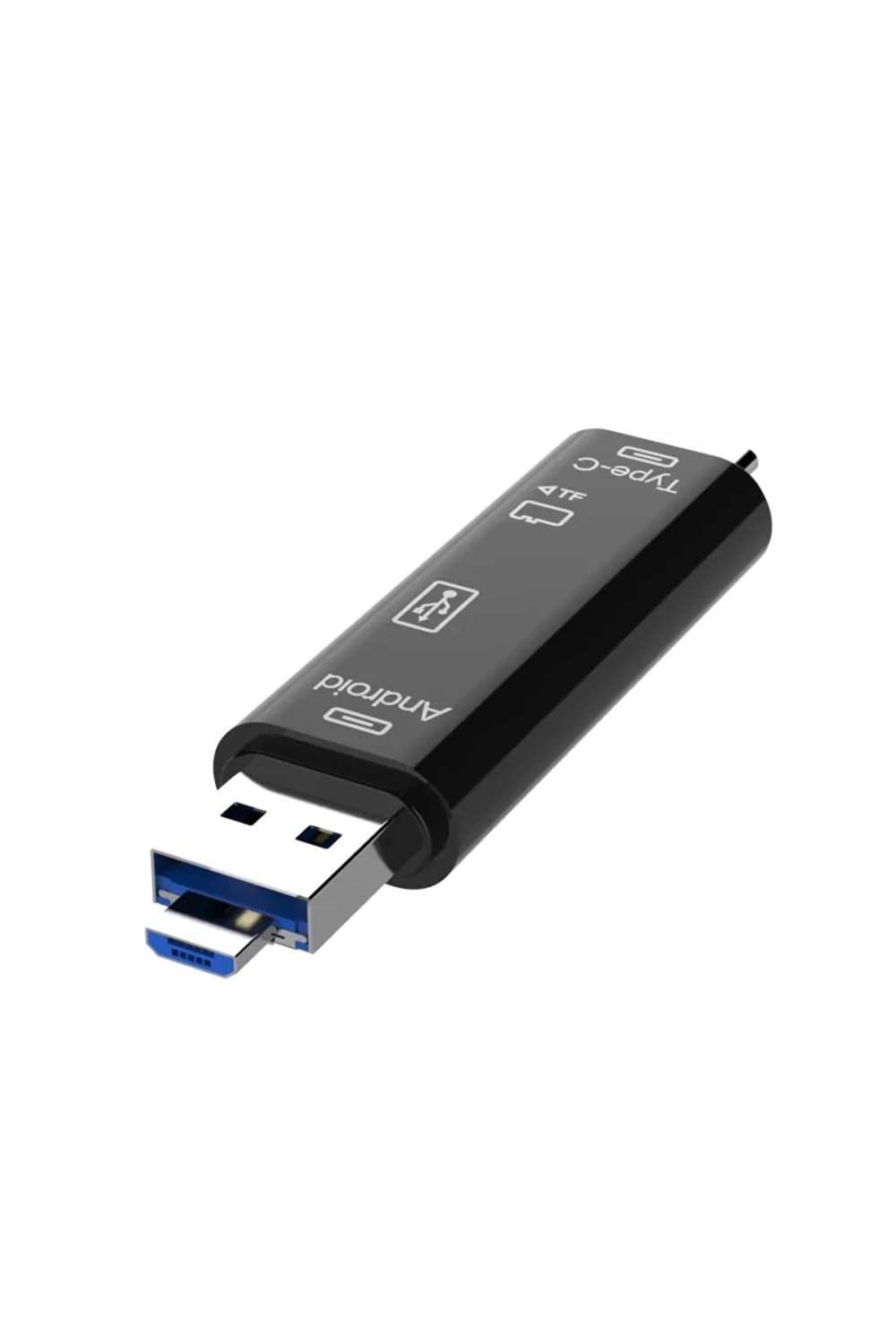 KART OKUYUCU TYPE-C+ 1xMicroSD, 1xUSB 2.0 D-188