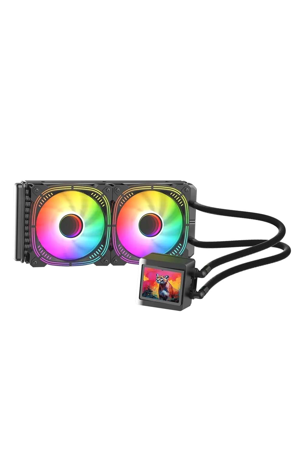 İşlemci Fanı Gamepower Skadı Elıte Lcd 240 Argb Sıvı Soğutma