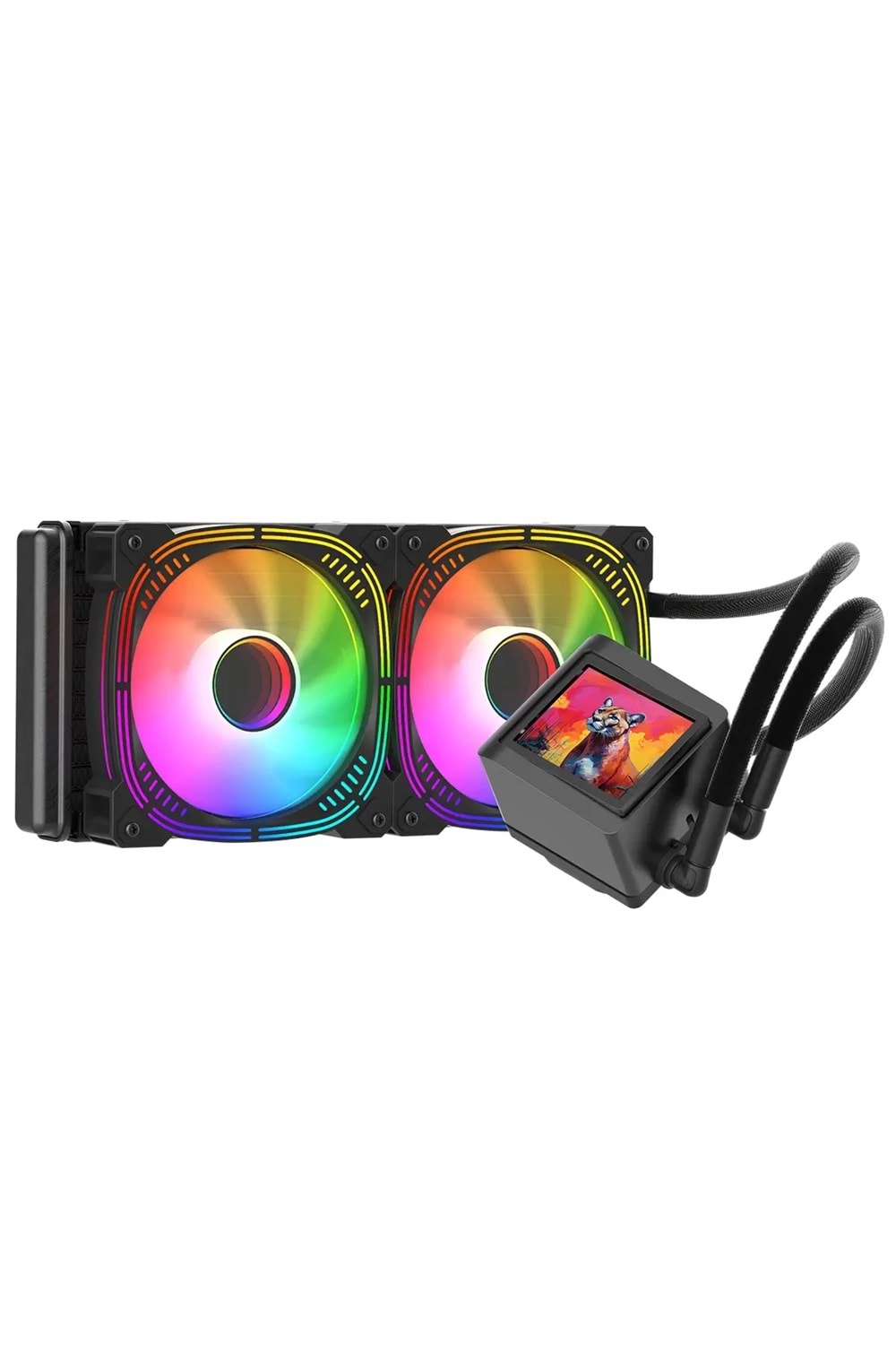 İşlemci Fanı Gamepower Skadı Elıte Lcd 240 Argb Sıvı Soğutma