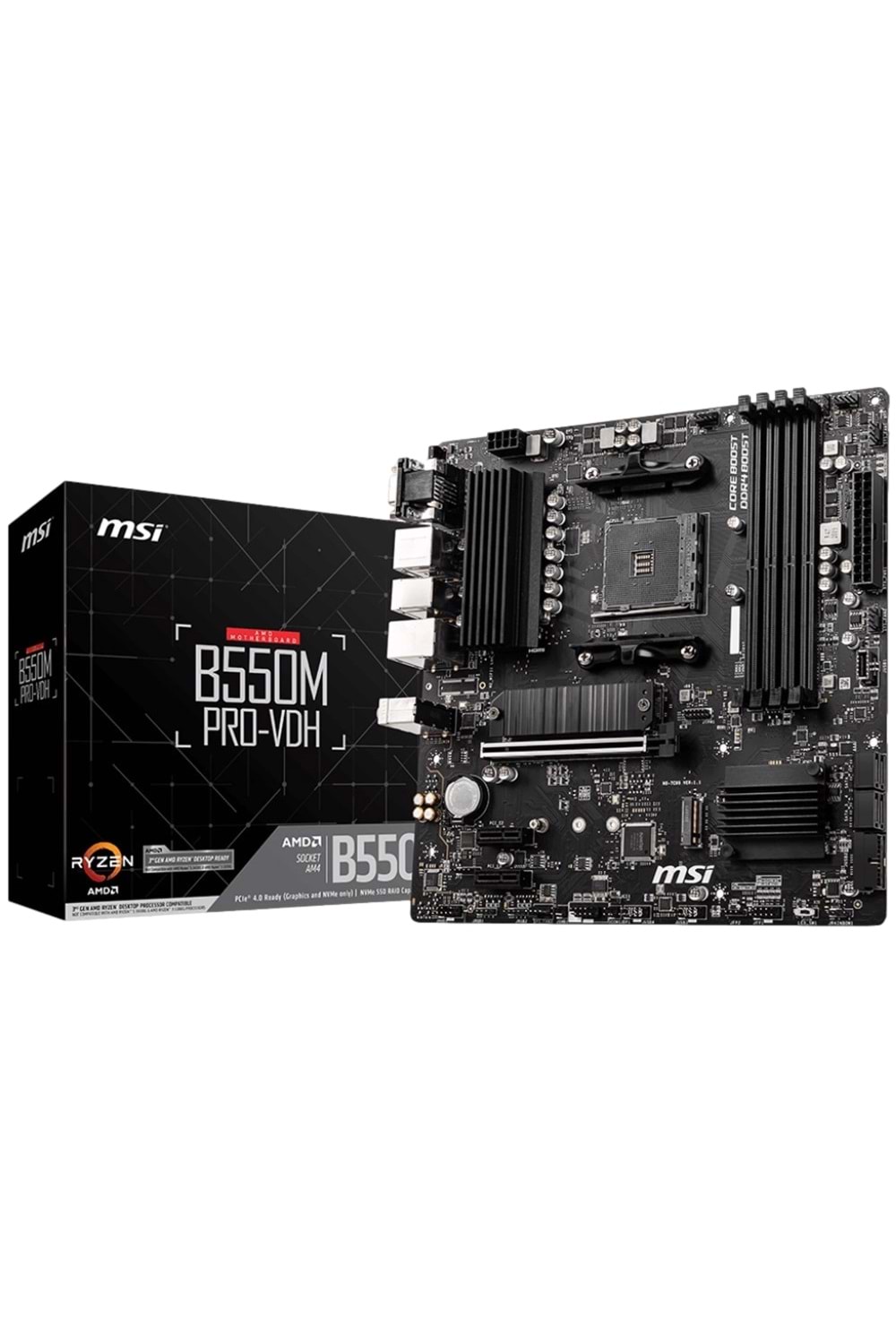 Anakart Msi B550M Pro-Vdh Ddr4 Am4