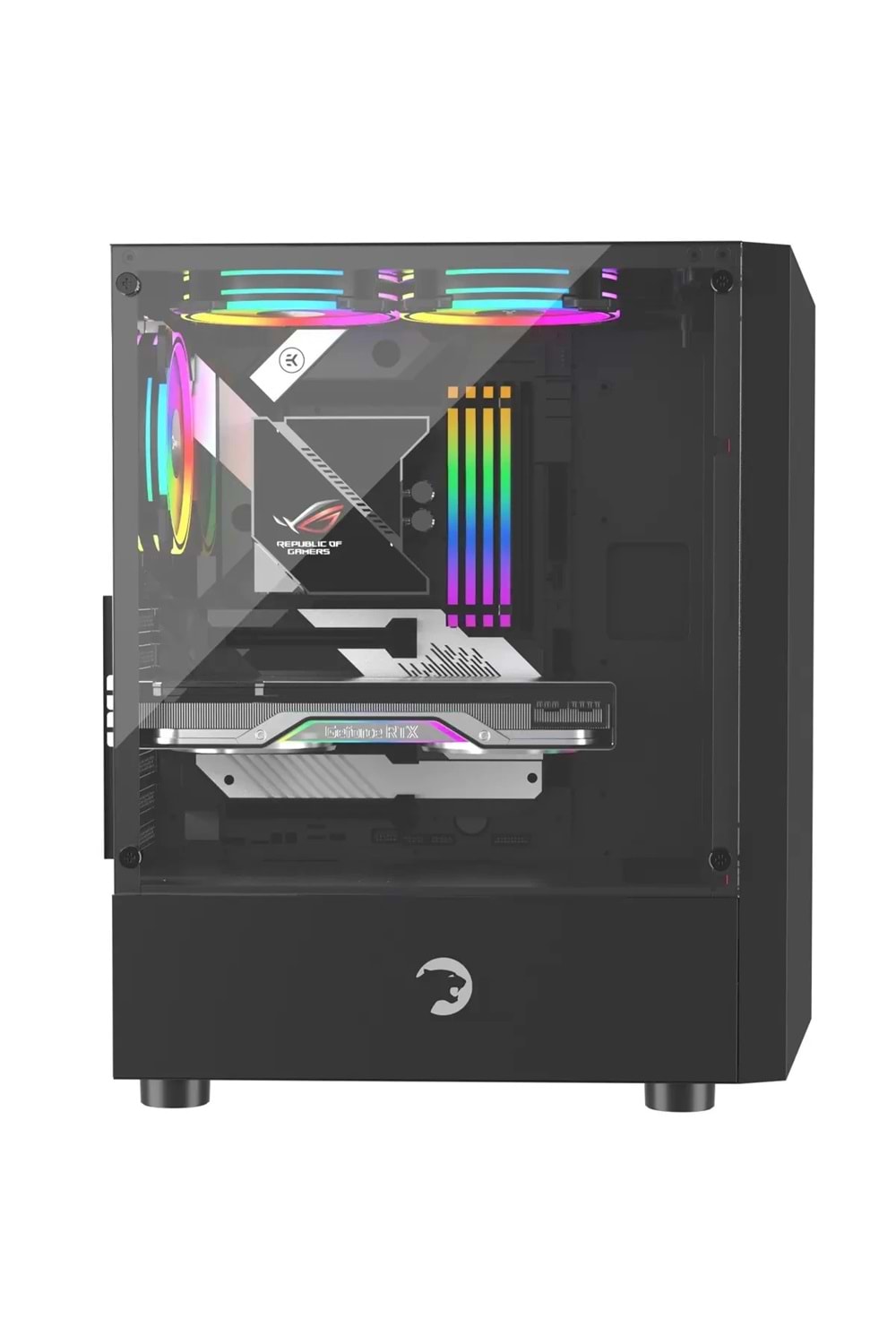 Kasa Gamepower Eclıpse Argb Gamıng 500W 80+