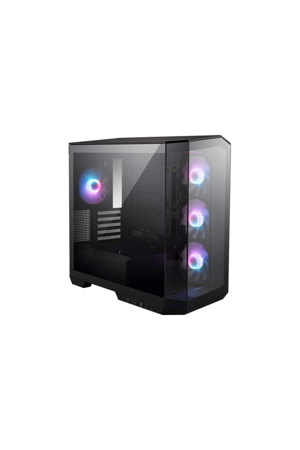 Kasa Msi Pano M100R Pz Siyah 4X120mm Micro Atx Gaming Kasa