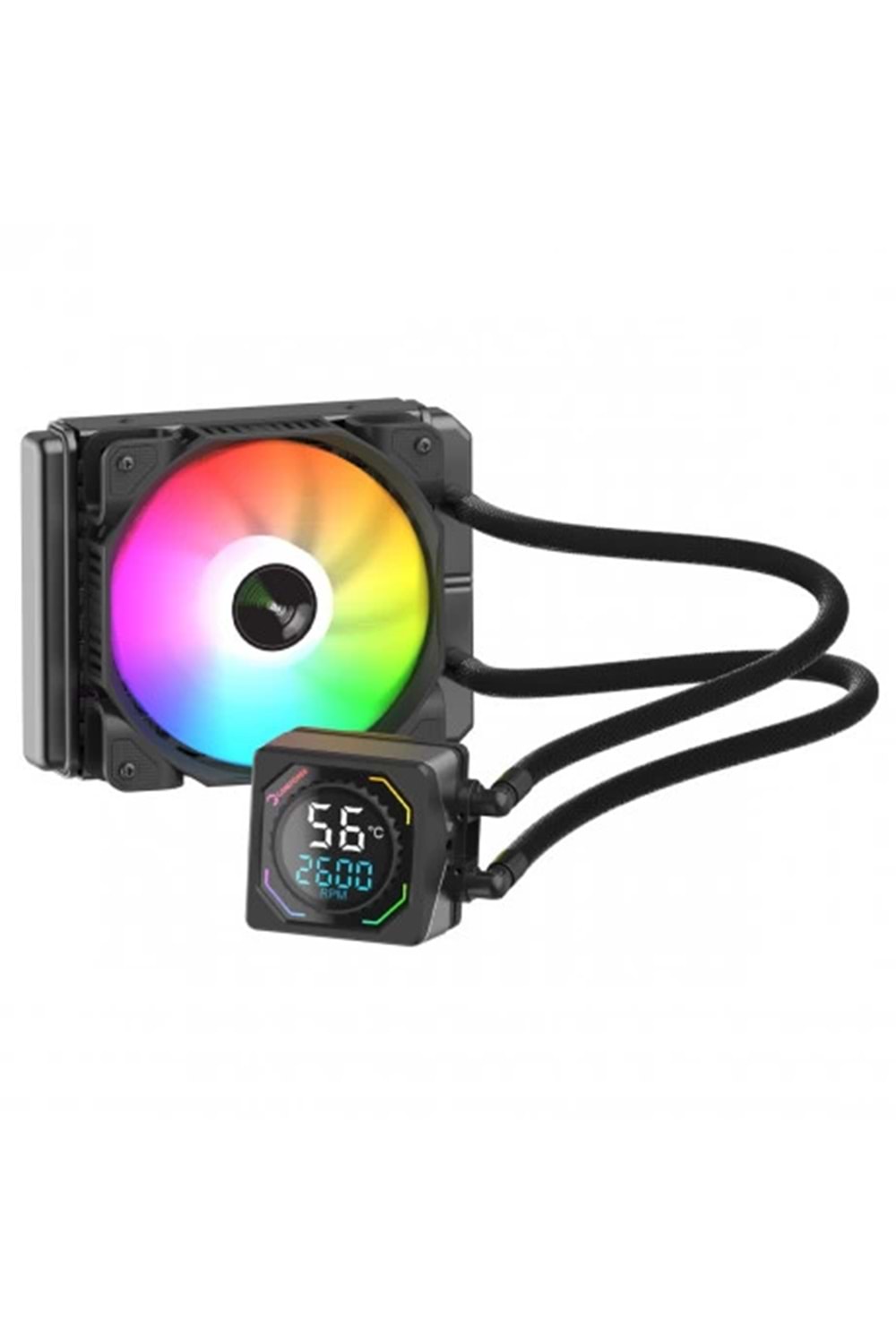 İşlemci Fanı Gamepower Skadı 120 Square Argb Sıvı Soğutma 120Mm