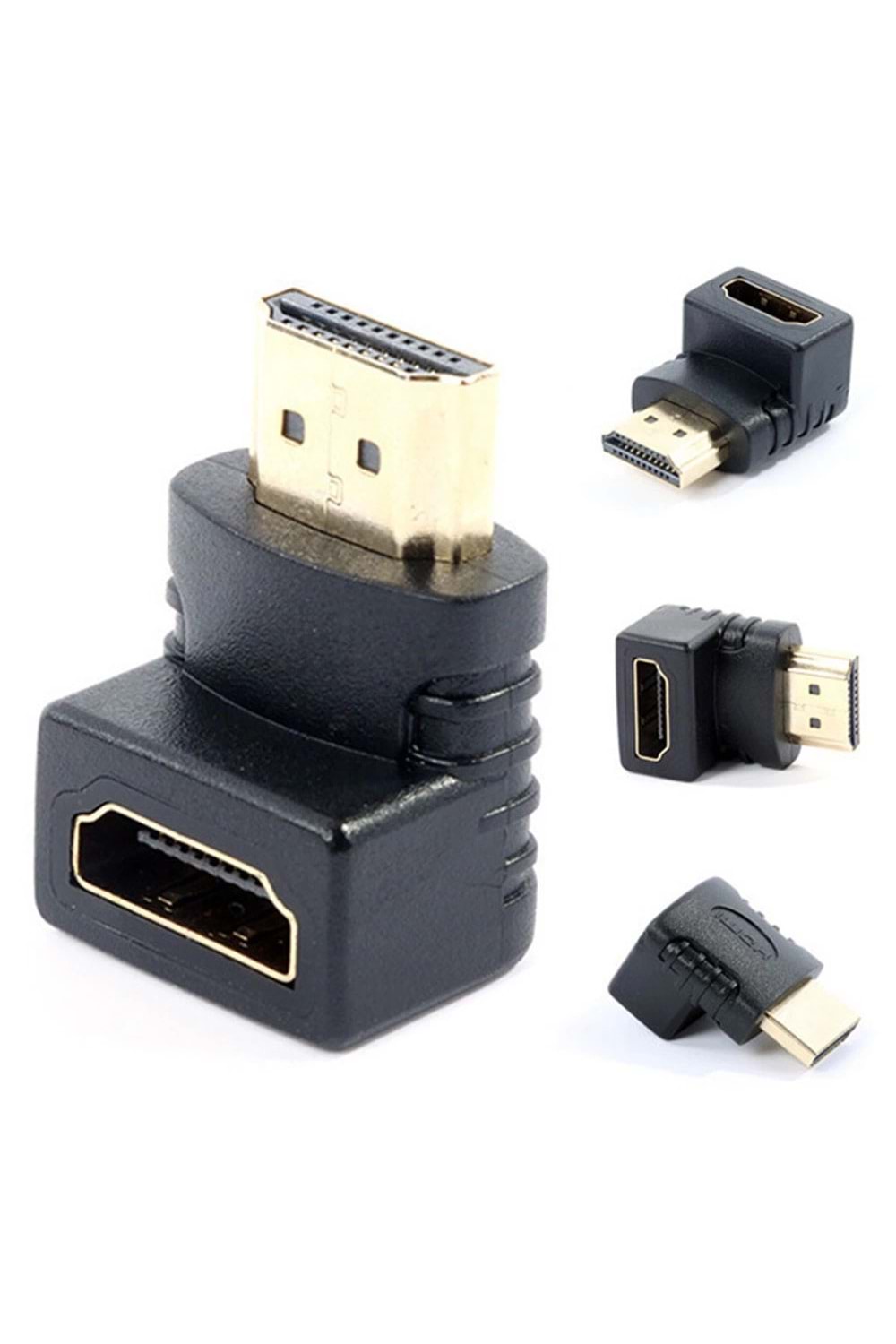 ADAPTOR HDMI E/D UZATMA 90 DERECE L