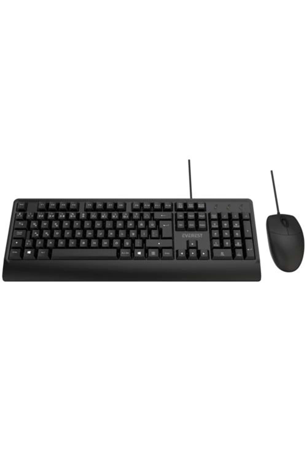 KLAVYEMOUSE EVEREST KM-619 USB Q SIYAH TR LAYOUT
