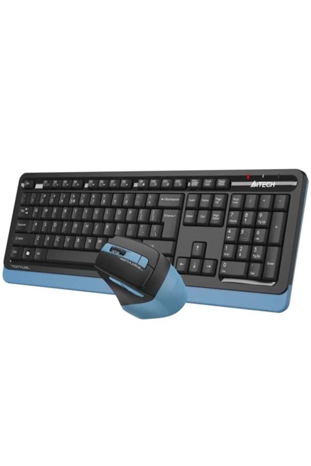 KABLOSUZ KLAVYEMOUSE A4TECH FG1035 Q MAVİ TR LAYOUT