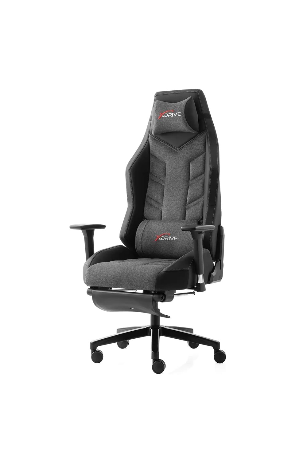 Koltuk Xdrive Fırtına Ayak Uzatma Siyah-Gri Oyuncu Koltuğu