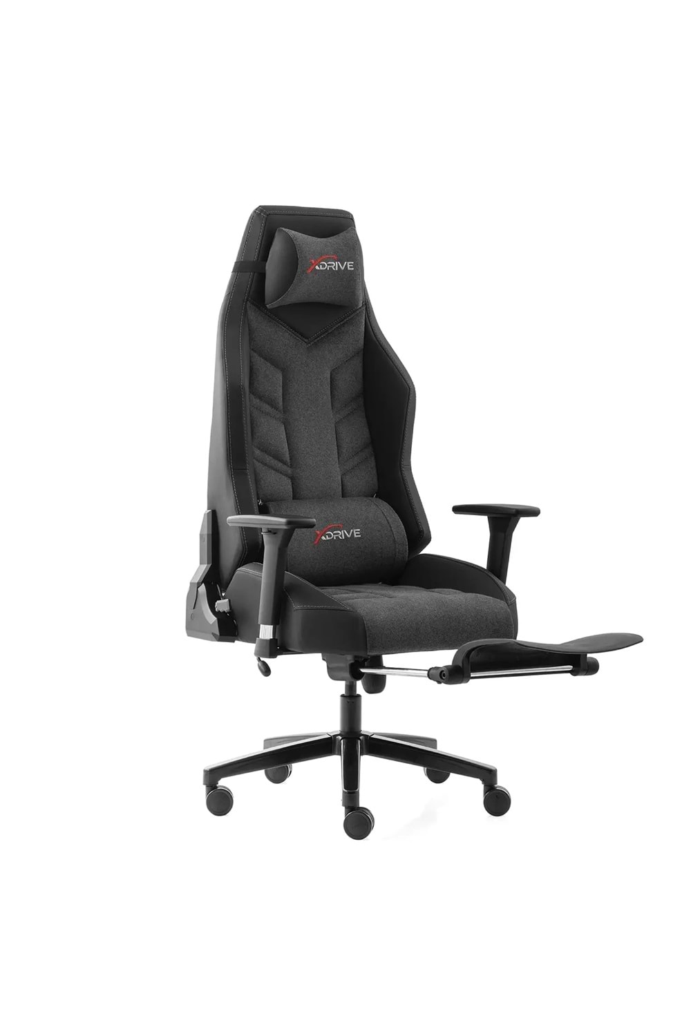 Koltuk Xdrive Fırtına Ayak Uzatma Siyah-Gri Oyuncu Koltuğu