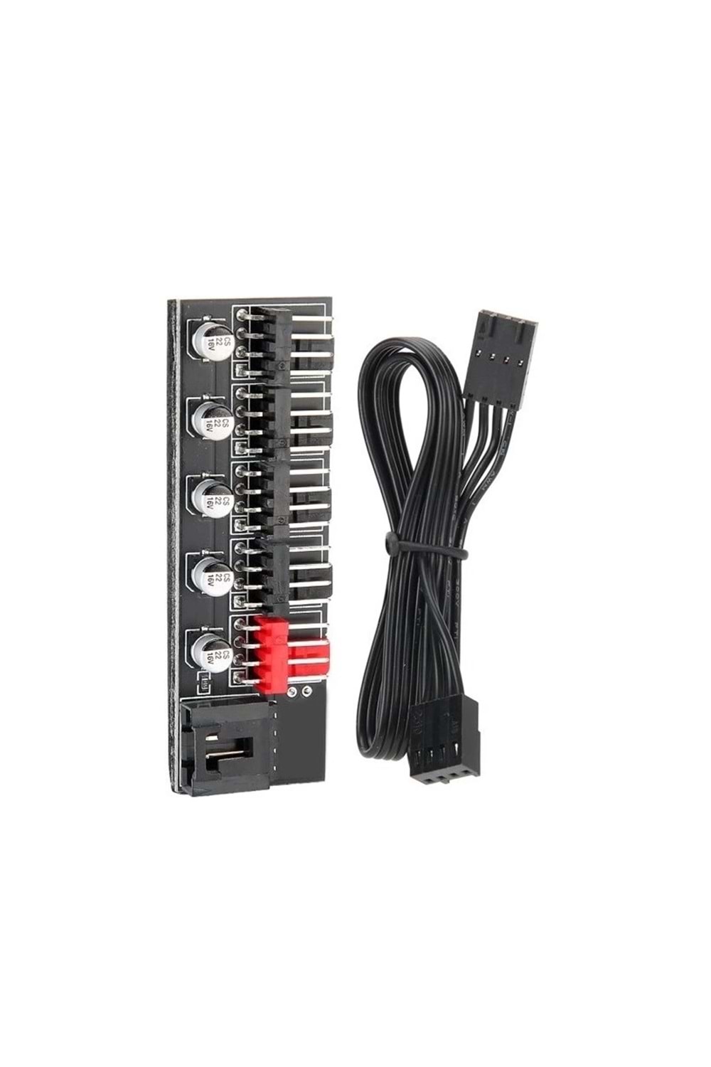 Fan Çoklayıcı 5 Port Y Pwm Splıtter 4 Pın Hub Cpu Kablo Çoğaltıcı