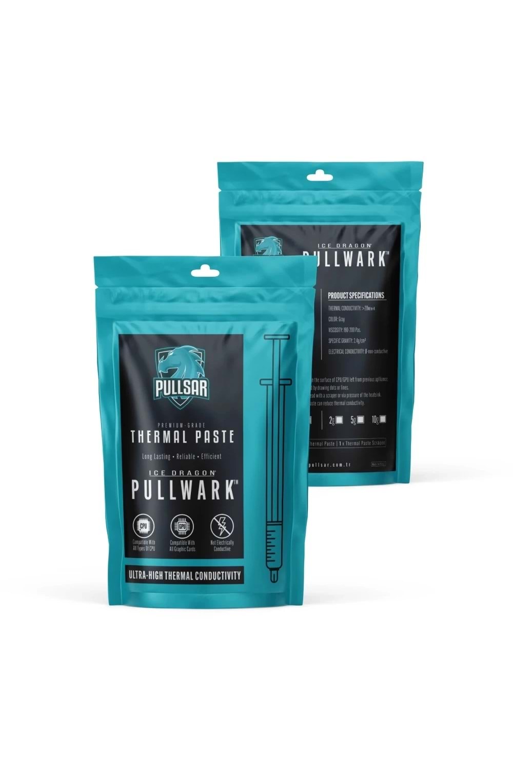 Aksesuar Pullsar Icedragon Pullwark Bold 20W/M-K 10Gr Thermal Macun