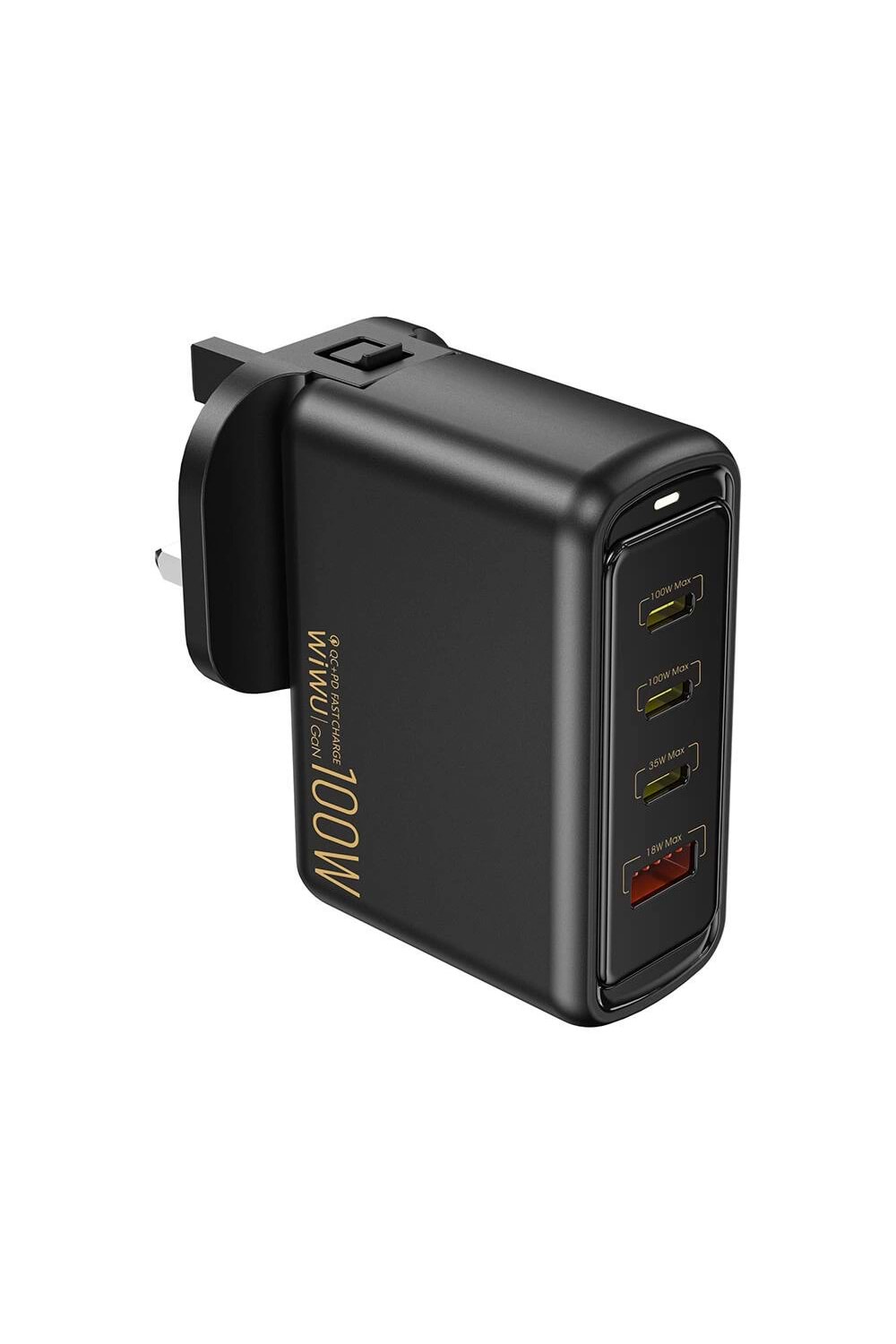 ADAPTOR WIWU WARRIOR 100W WI-U022W GaN FAST CHARGER