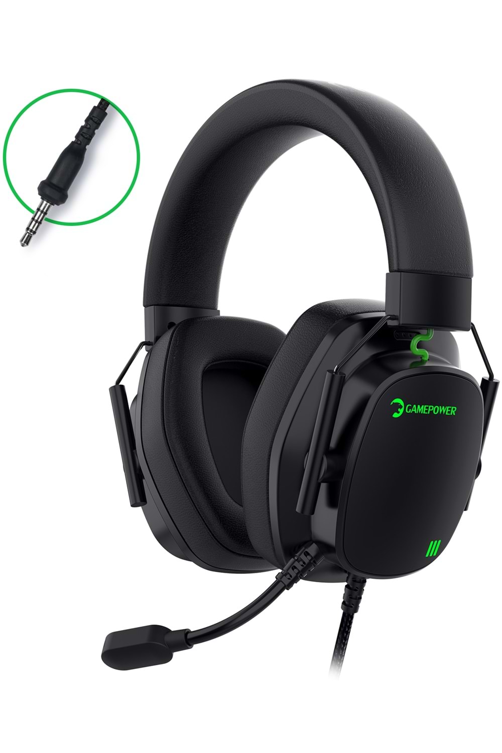 Gamepower Kai Titanium X Siyah Gaming Kulaklık