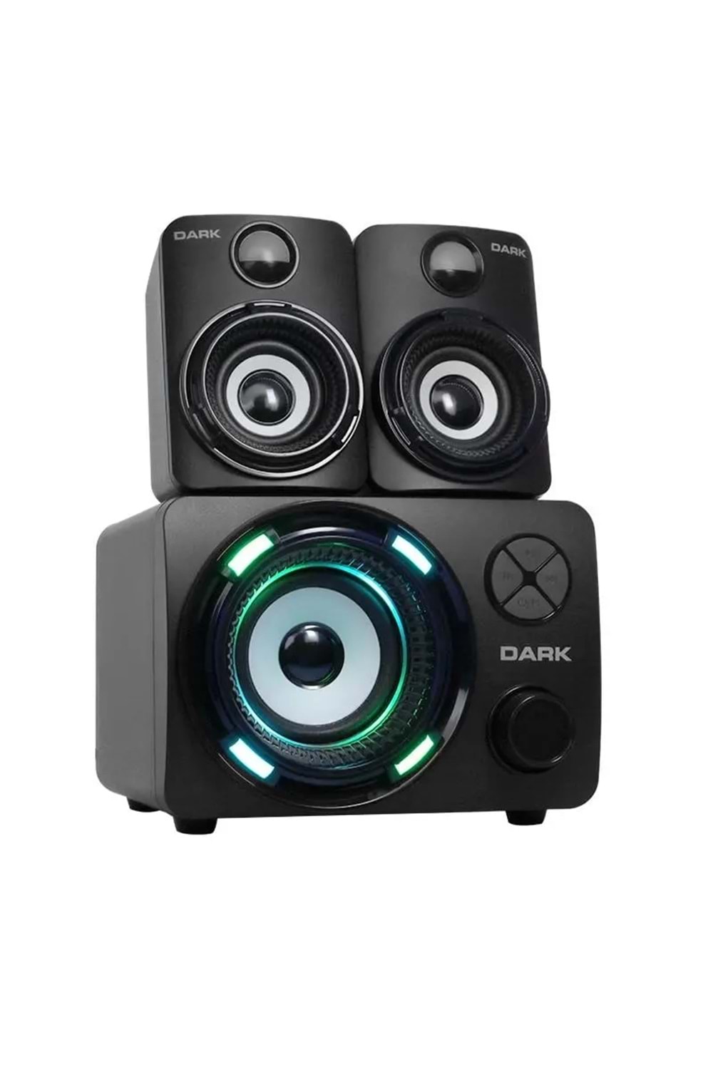 SPEAKER DARK DK-AC-SP214 TOTAL 11W RMS 2+1 USB
