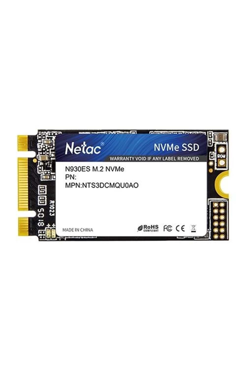 Ssd Netac N930Es 256Gb M.2 Nvme 2242 Nt01N930Es-256G-E2X