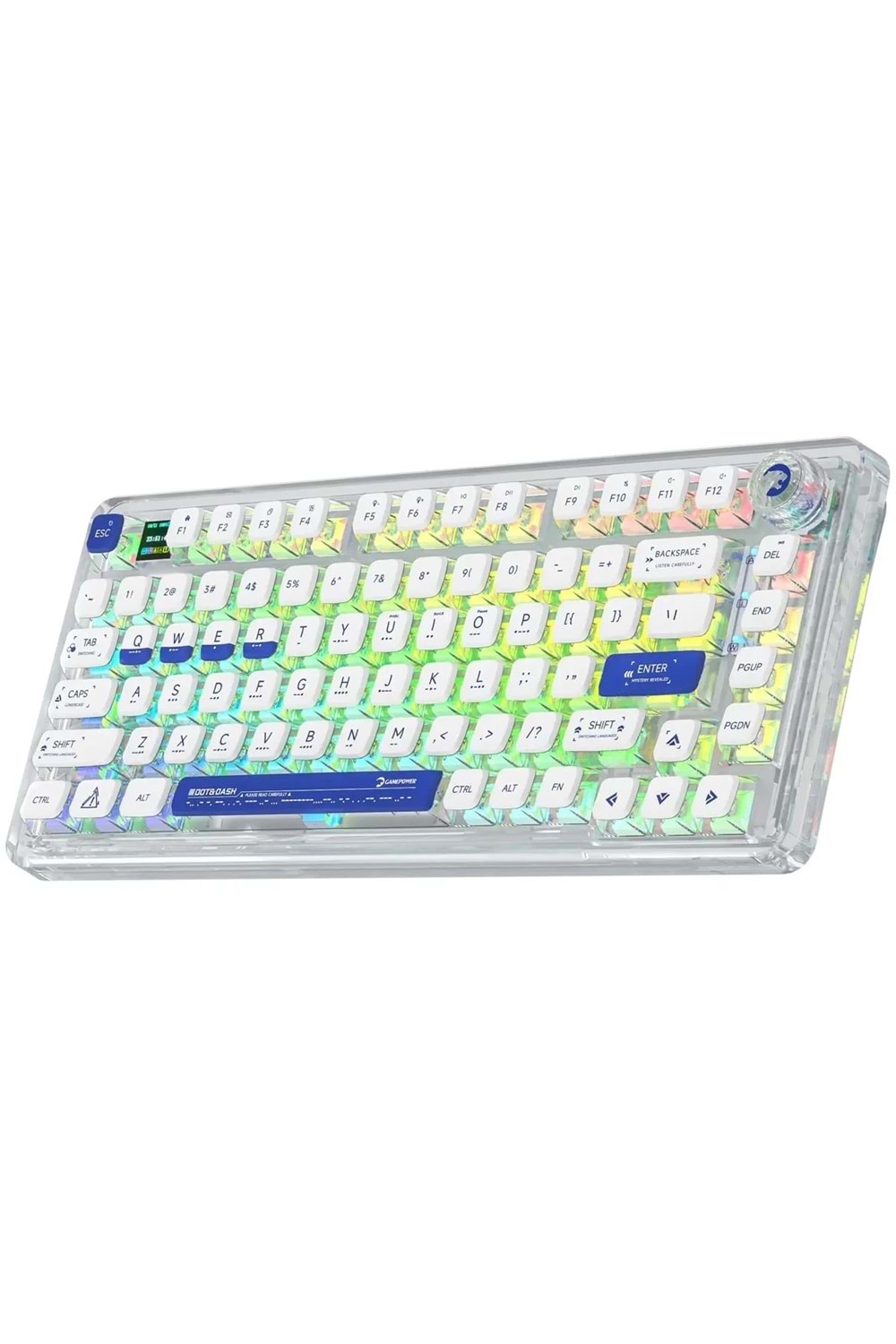 Klavye Gamepower Gasket Pro X Rgb Wıreless Mekanık Hot Swap Blue Swıth