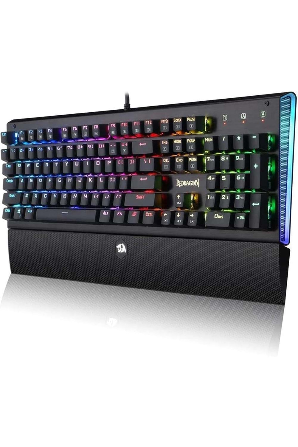 Redragon Aryaman K569Rgb Mechanıcal Gamıng Blue Swıtch Us Layout