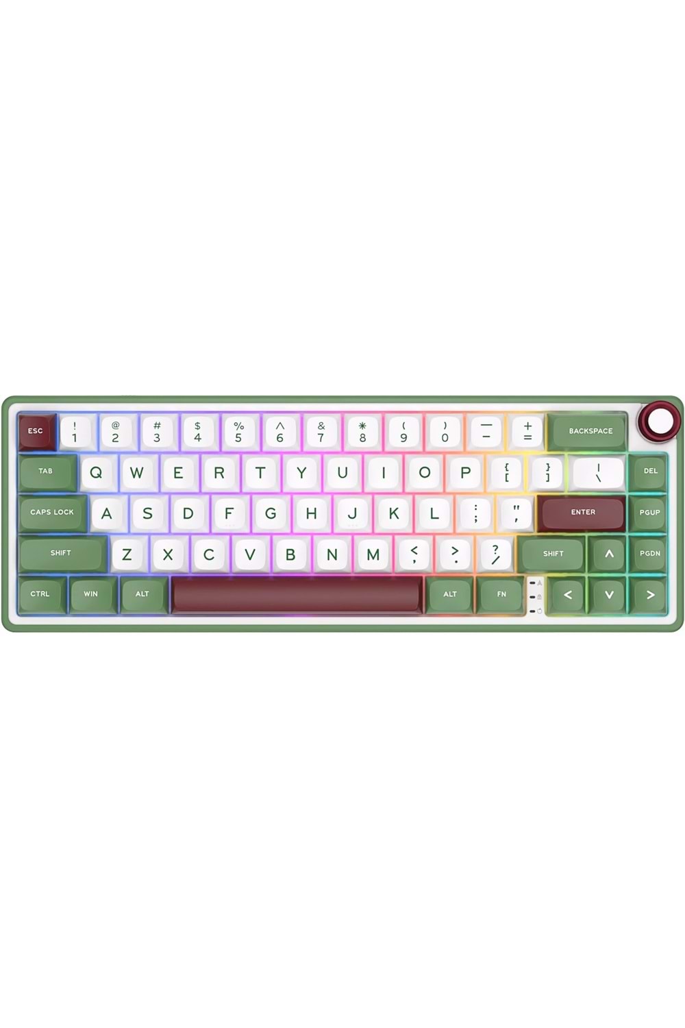 Klavye Royal Kludge R65 Green Sand Chartreuse Swıtch Us Layout