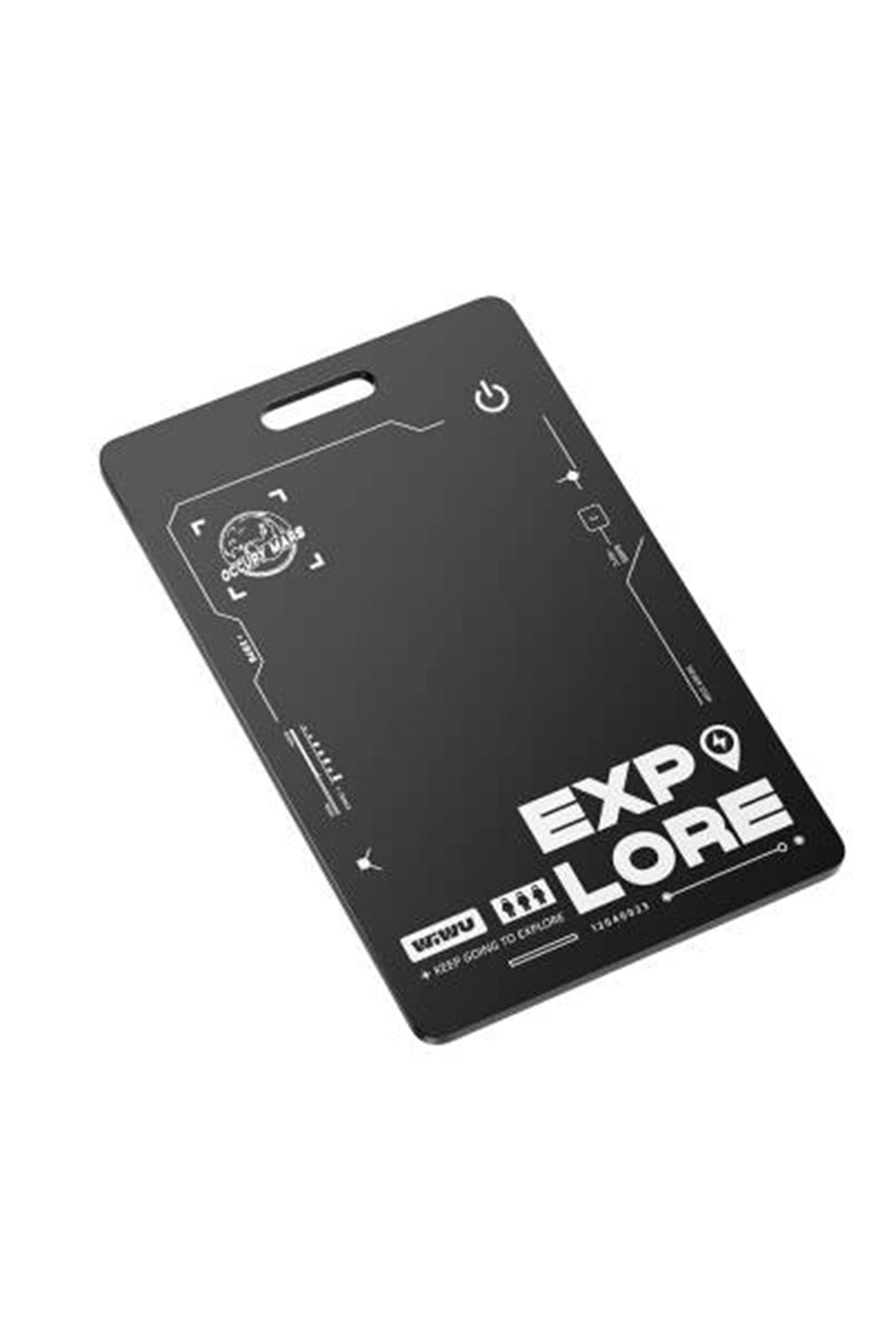 AKSESUAR WIWU WT-03 CARD ITAG BLACK