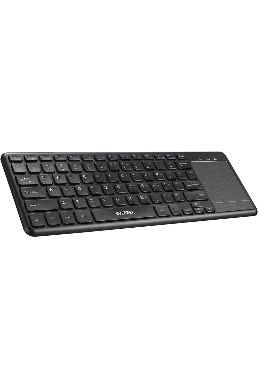 EVEREST EKW-155 Siyah TouchPad Mouse+Kablosuz Klavye US Layout