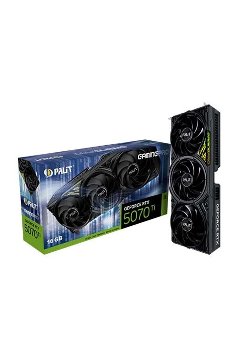 Ekran Kartı Palit Rtx5070Ti GamingPro 16Gb 256Bit Gddr7