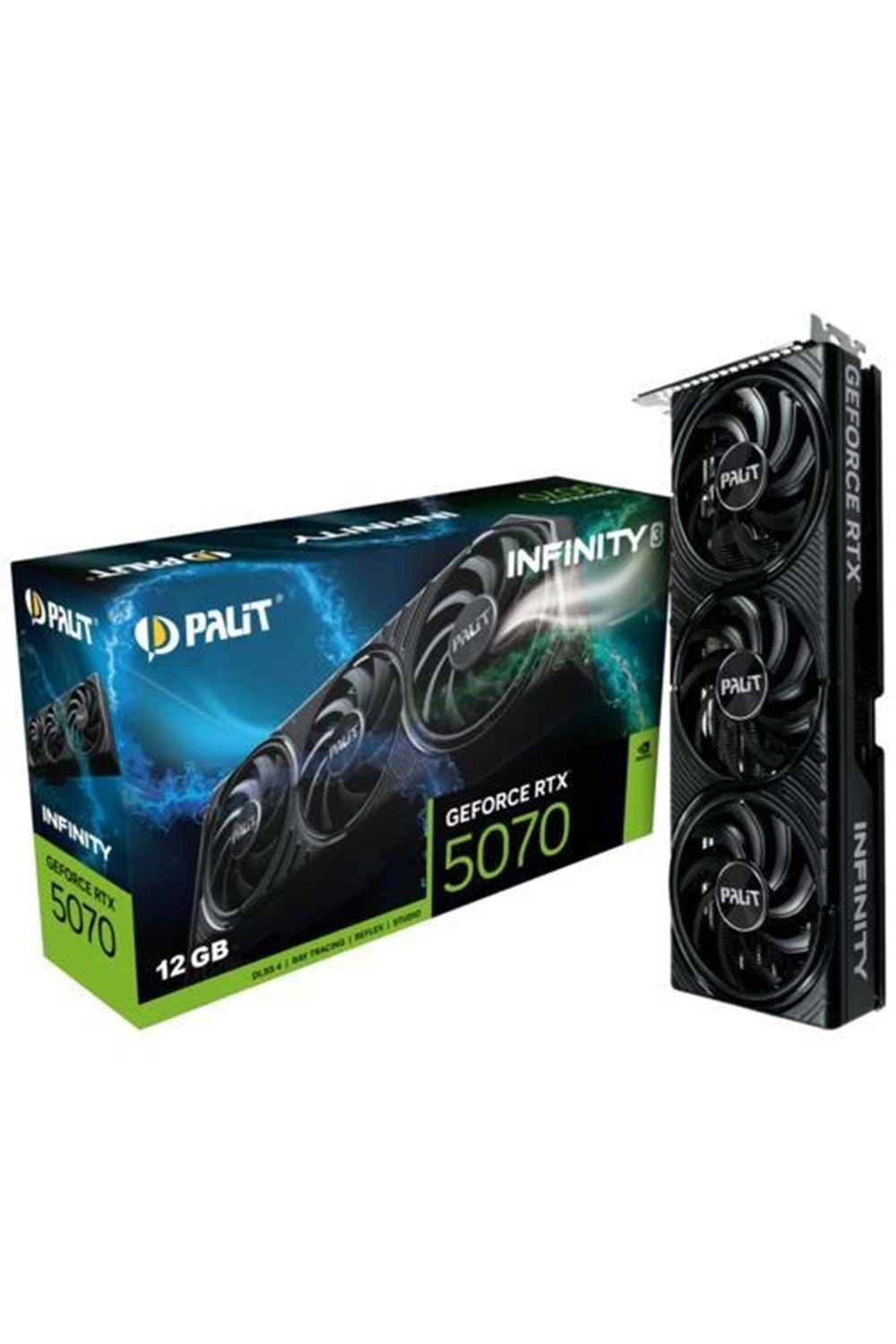 Ekran Kartı Palit RTX5070 Infinity 3 12GB 192Bit GDDR7