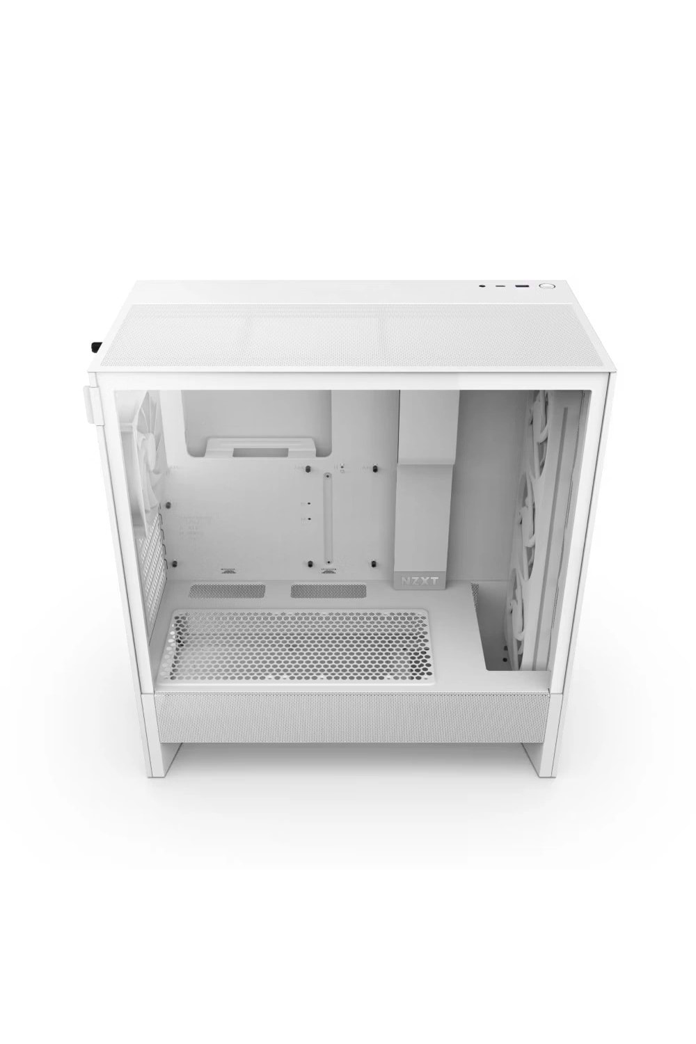 KASA NZXT H5 Flow(2024) White RGB Tempered Glass USB 3.2 Atx Mid Tower
