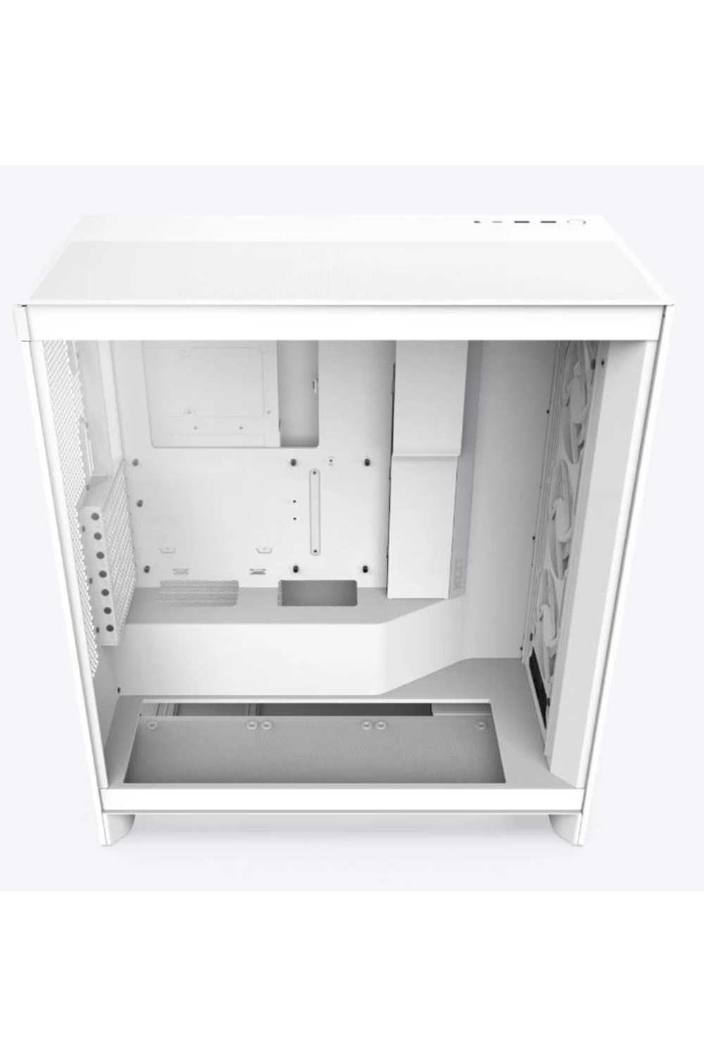 Kasa Nzxt H7 Flow(2024) White RGB Tempered Glass USB 3.2 Atx Mid Tower