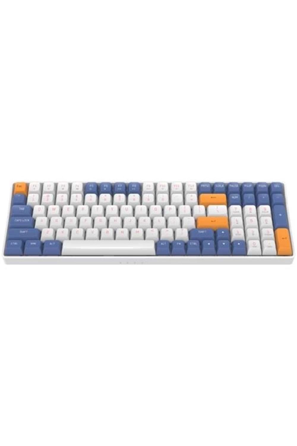 AIGO A100 Mavi Mekanik Yellow Switch Kablolu/Kablosuz Us Layout