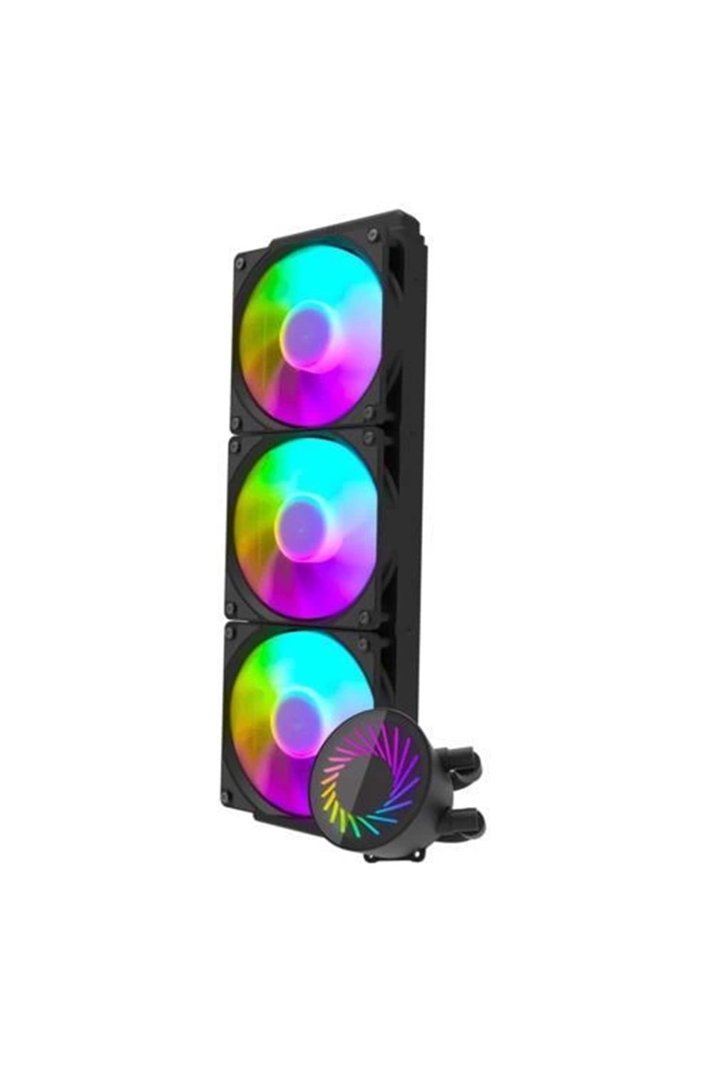 İŞLEMCİ FANI AIGO DCS360 360mm ARGB Siyah Sıvı Soğutma 1700/AM5 1851