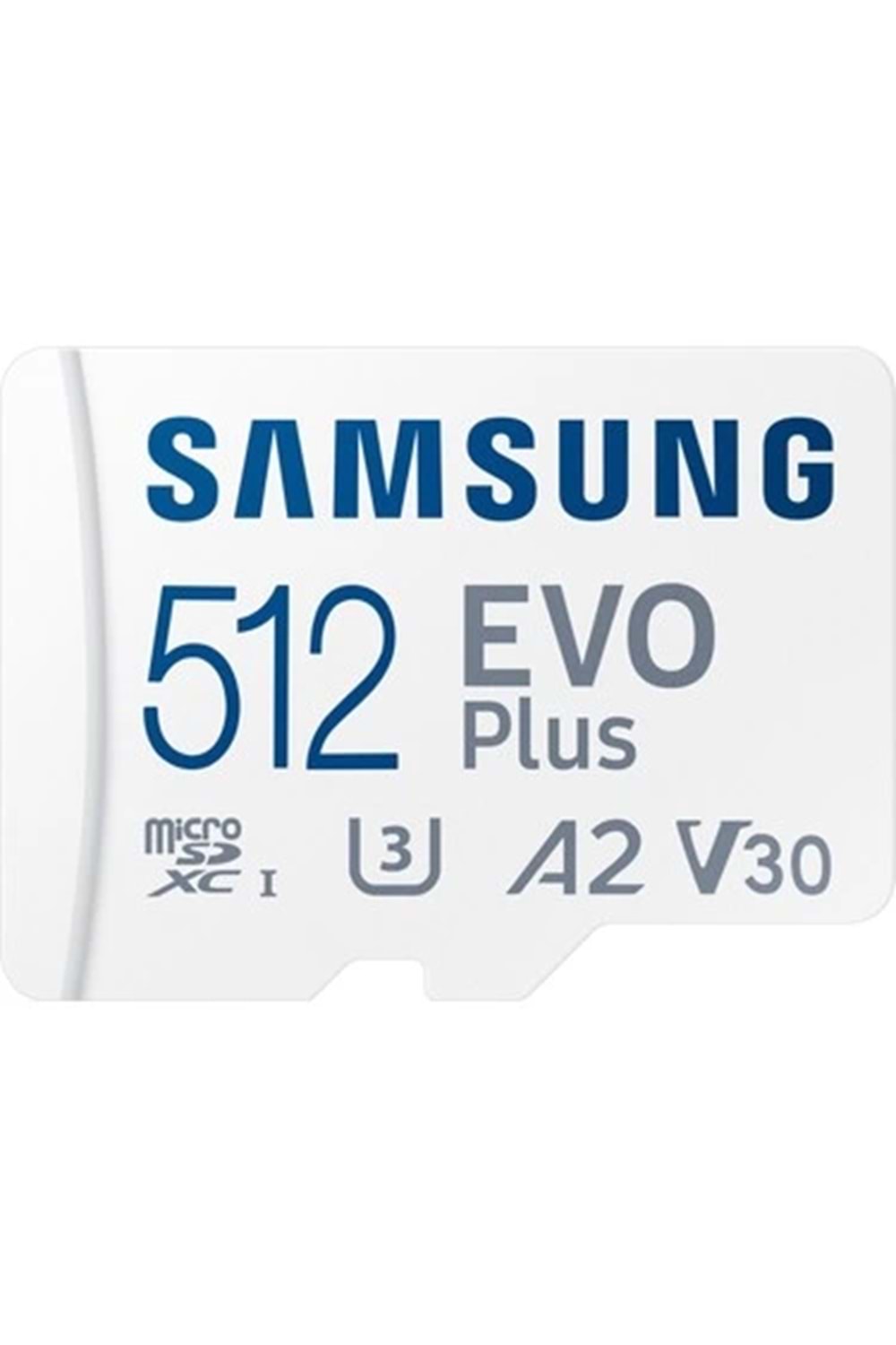 SAMSUNG 512GB EVO PLUS MICROSD MB-MC512SA U3 A2 V30