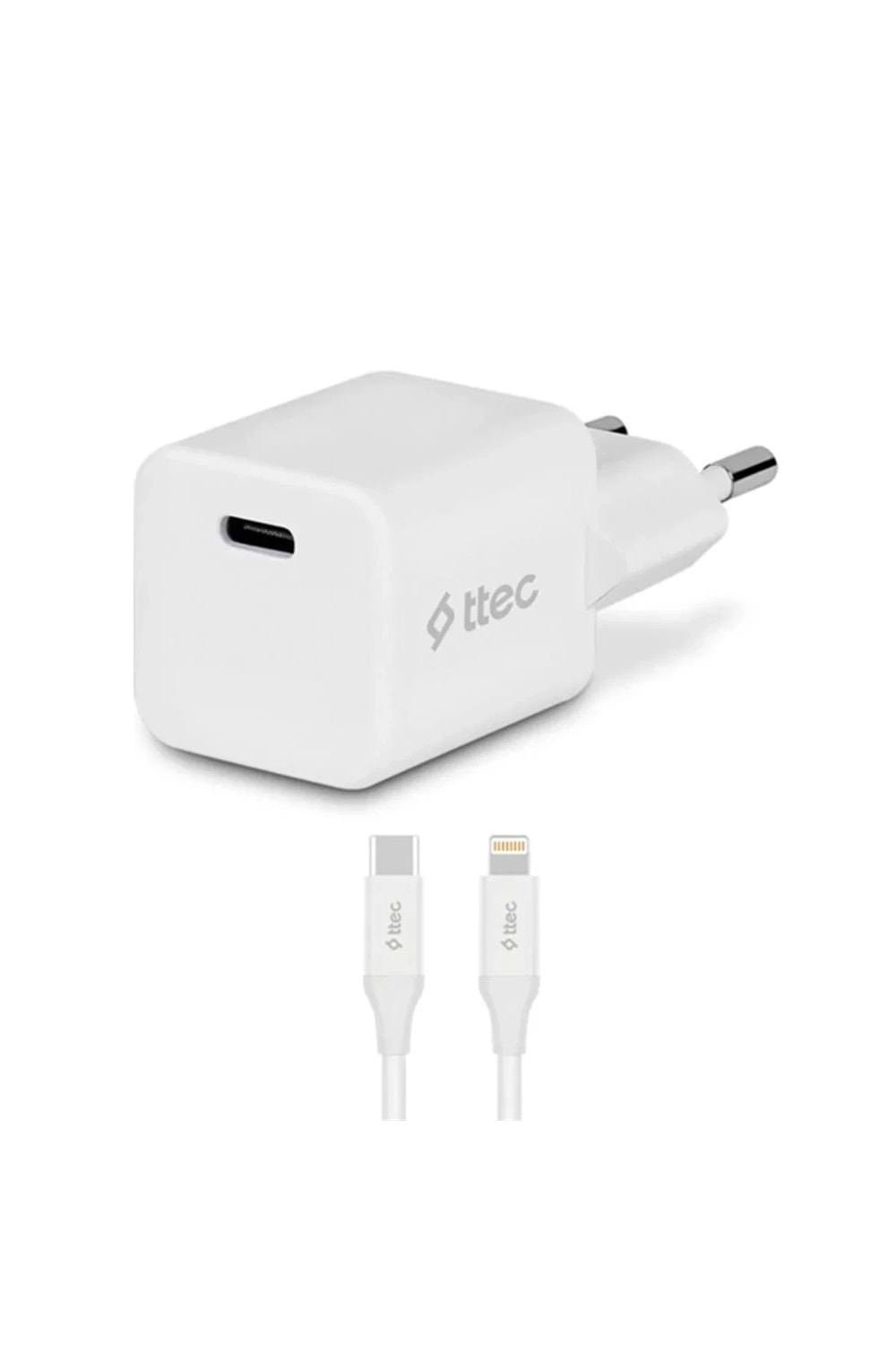 ADAPTÖR TTEC SMARTCHARGER PRO 2SCP01LB USB-C TO LIGHTNING 20W