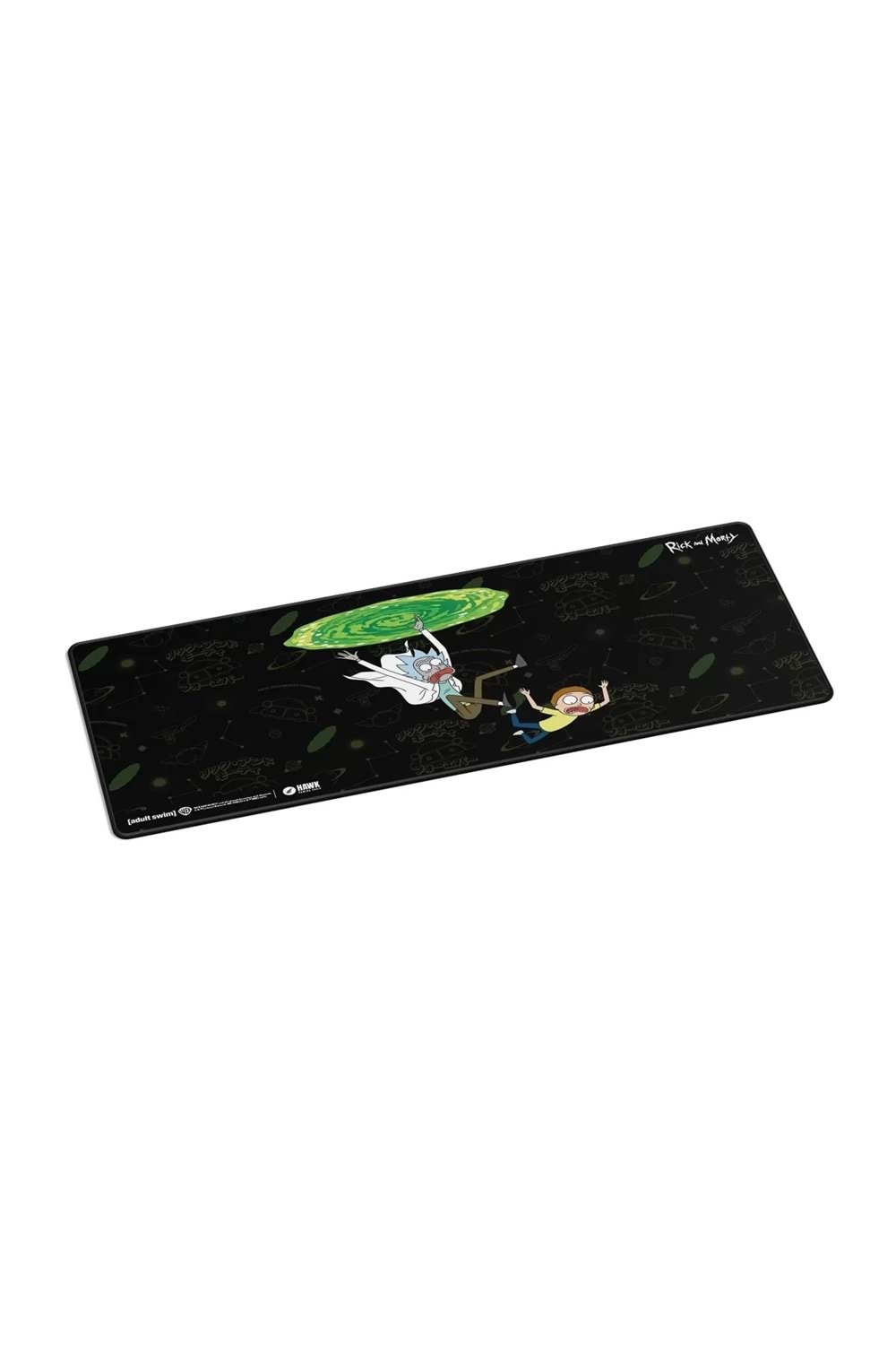 MOUSEPAD Hawk Rick And Morty Portal 90x40