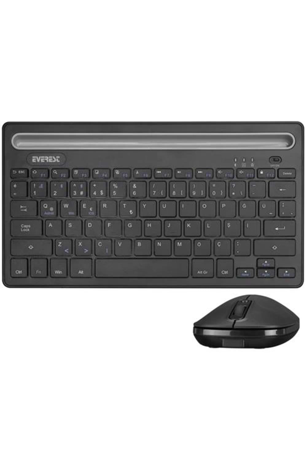 Everest KM-BT803 Siyah Multimedia 2in1 BT5.0+2.4Gh Q TR Layout