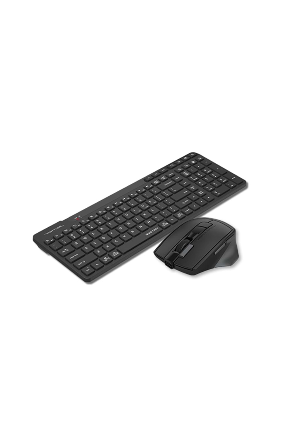 A4Tech Fb2800C Air2 Siyah Bt+2.4G Qk Klv+Silent Mouse Şarjlı 2000Dpi