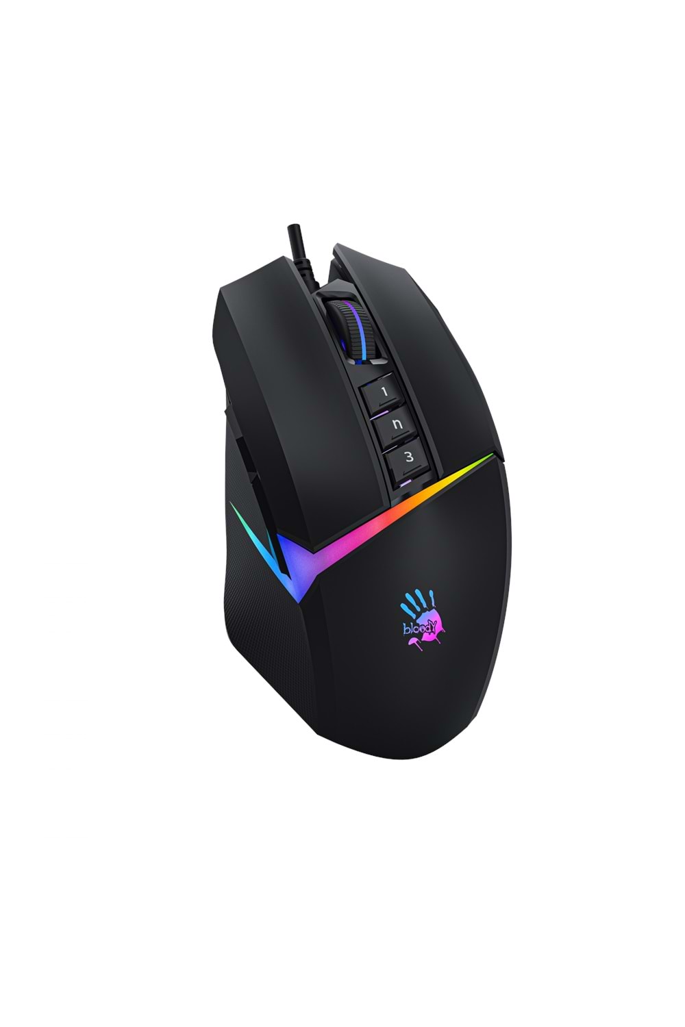 Bloody W60 Max S.Black 10K Cpi Opt.Rgb-Uc3&4 Aktif