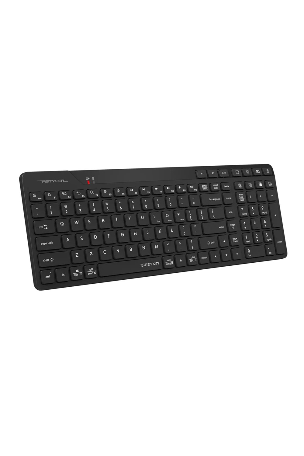 A4Tech Fbk27C As Bluetooth & 2.4G Wireless Keyboard Siyah