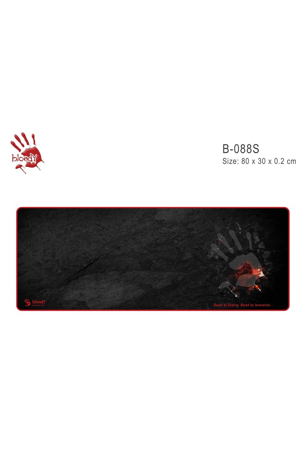 Bloody B-088S Mouse Pad-Genişletilmi (800X300X2Mm)