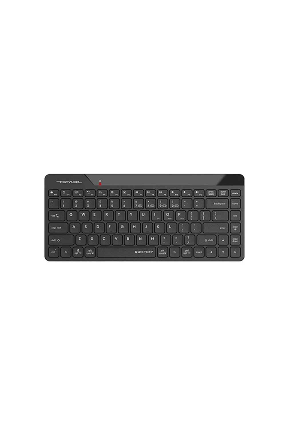 A4Tech FBK22 AS Bluetooth & 2.4G Wireless Mini Keyboard Siyah