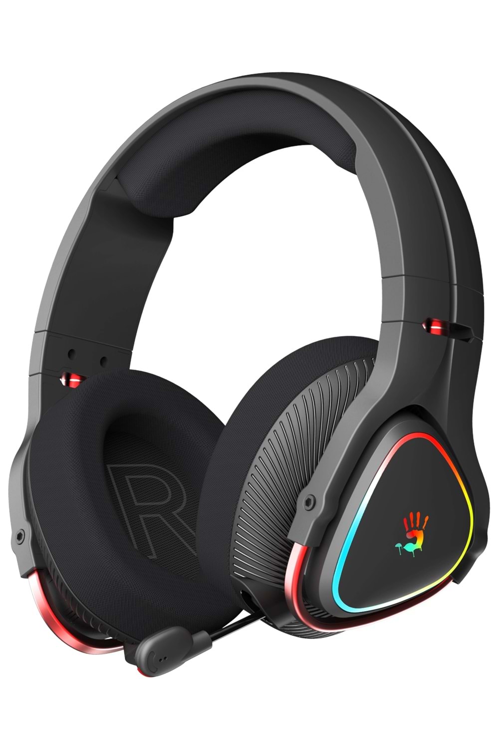 Bloody Mr720 Siyah Şarjlı Rgb Kulaklık-Bt&2.4G&3.5Mm