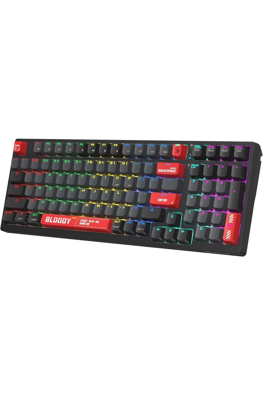 Bloody Ws98 Bloody Black-Bmls Red Plus Switch