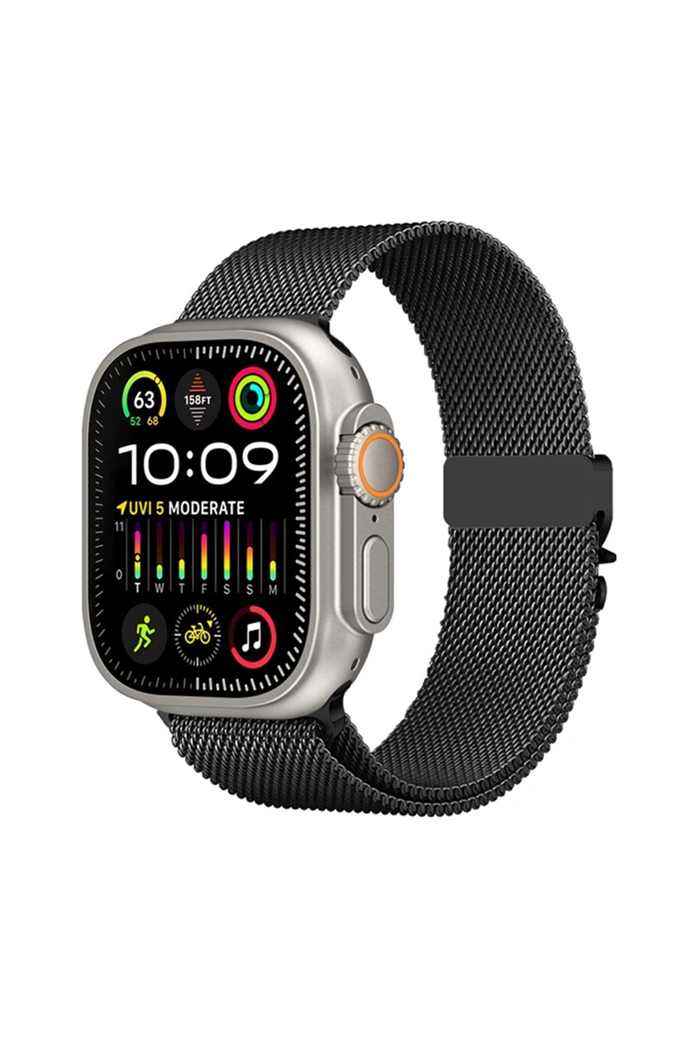 Wiwu Wb017 Apple Watch Band Black 42/44/45/49