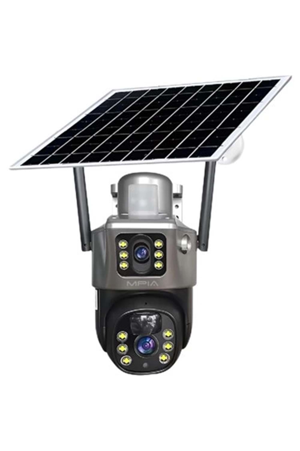 Mpia Mika Dual Lens Solar Ip Smart Camera Waterproof
