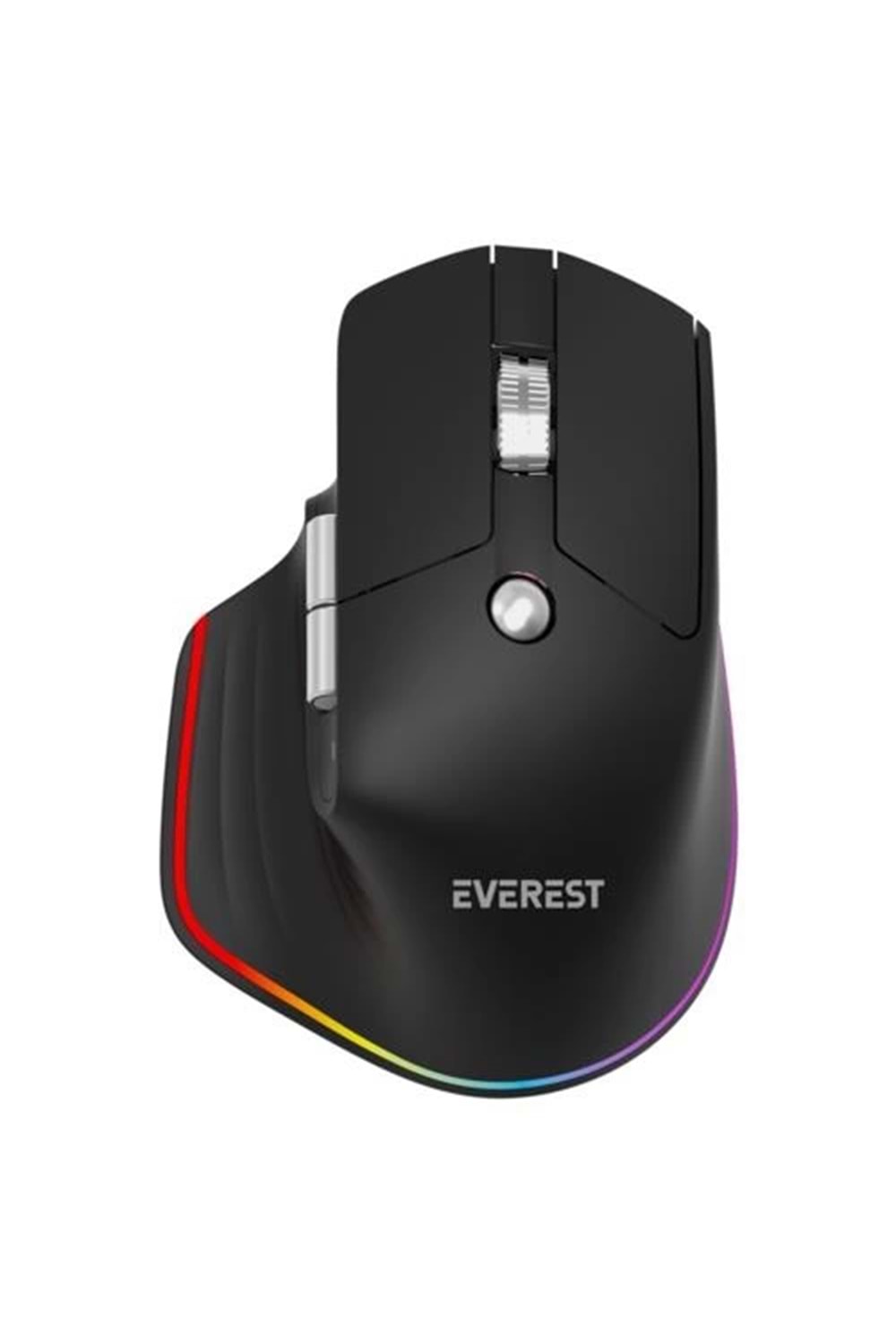 Everest SMW-178 Handy 2in1 Bluetooth+ 2.4Ghz 4000 DPI RGB Mouse Siyah
