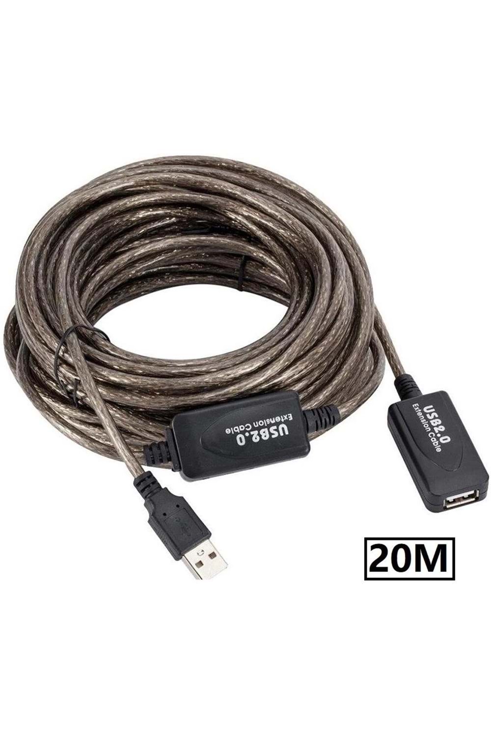 Kablo Usb Dişi - USB erkek USB uzatma kablosu 20mt