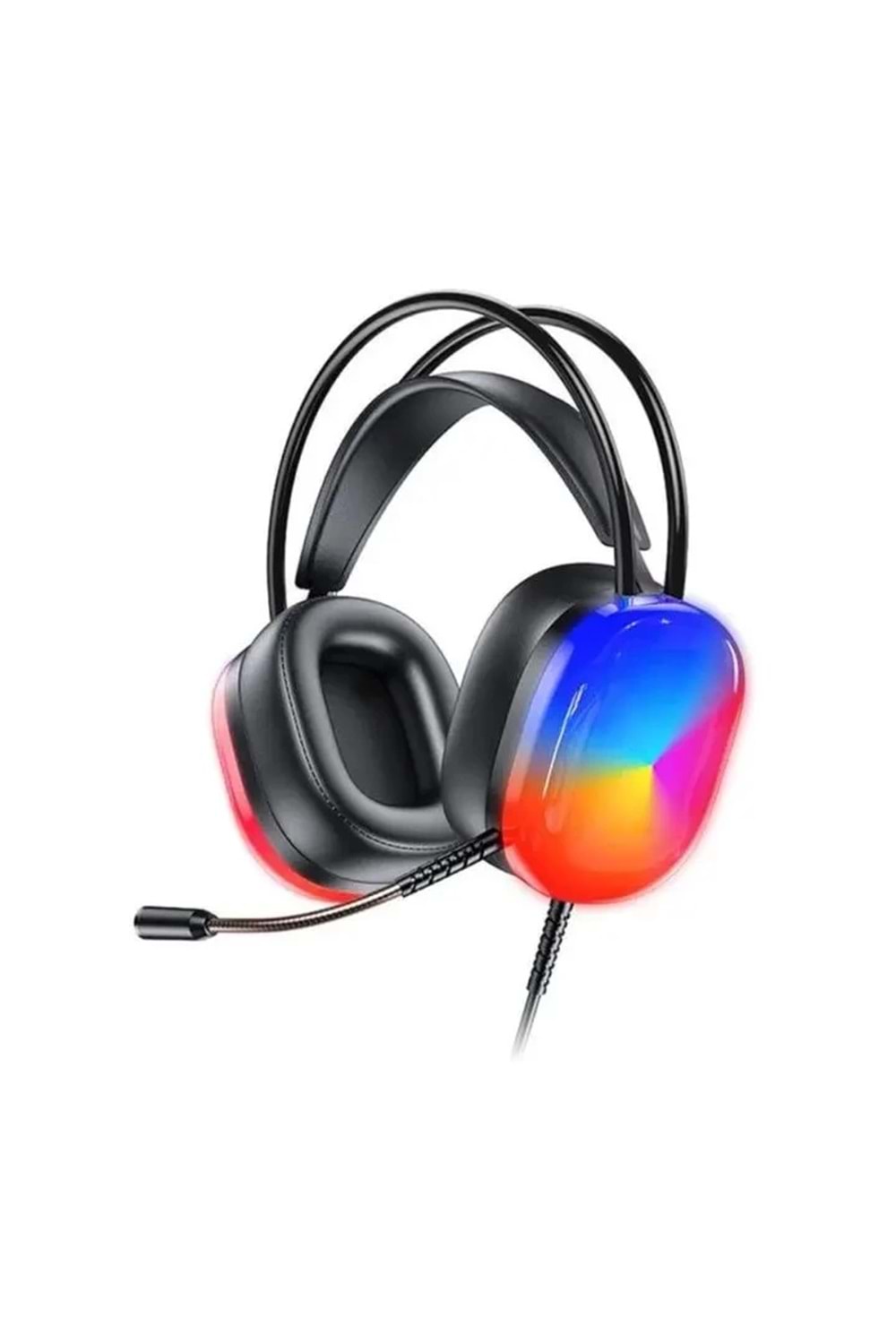 Kulaklık Awei GM-11 Dynamic Lights Gaming 2mt Usb+3.5 Plug Siyah